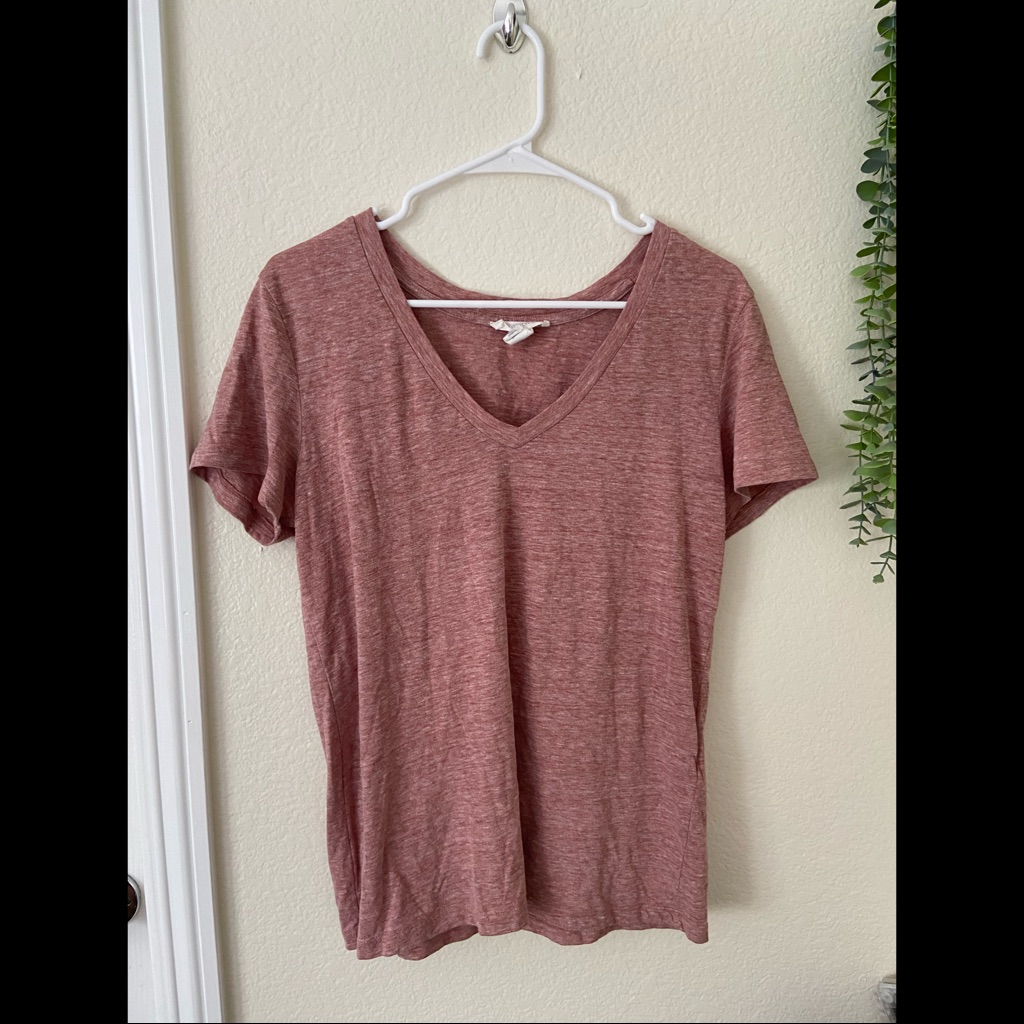 Forever 21 Basic Mauve Tee